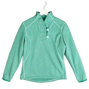 The North Face SzM Green Pullover Fleece Sweater